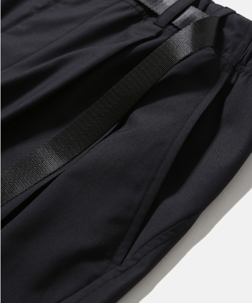 MOIF（モイフ）の「[SS26] WIDE FUNCTION SLACKS / BLACK（スラックス・メンズ・その他・1(S)/2(M)/3(L)）」の4枚目の写真