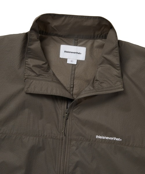 thisisneverthat（ディスイズネバーザット）の「PERTEXR QA Light Windbreaker（ナイロンジャケット・メンズ・コーラル/モカ/ブラック・L/M/S/XL）」の8枚目の写真