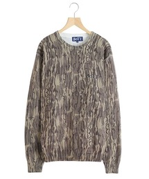 BOTT（ボット）の「BOTT / ボット：Camo Printed Knit：BOTT-25AW-18[WAX]（ニット/セーター）」
