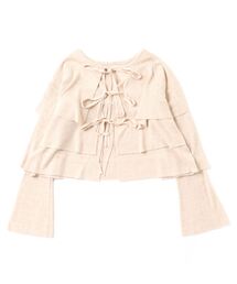 EMMEL REFINES（エメルリファインズ）の「ニットカーディガン（カーディガン/ボレロ）」