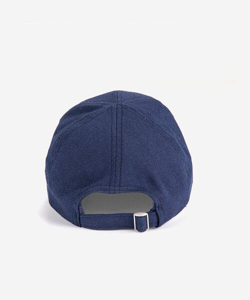BOBO CHOSES（ボボショーズ）の「Pixel Daisy twill cap【キッズ】（キャップ・キッズ・ネイビー・54/52）」の2枚目の写真