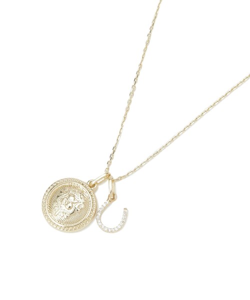 UNTITLED（アンタイトル）の「【ステンレスチェーン】馬蹄チャームトップ（ネックレス・レディース・シルバー/ゴールド・99）」の5枚目の写真