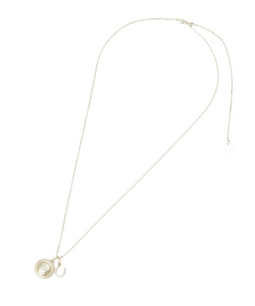 UNTITLED（アンタイトル）の「【ステンレスチェーン】馬蹄チャームトップ（ネックレス・レディース・シルバー/ゴールド・99）」の6枚目の写真