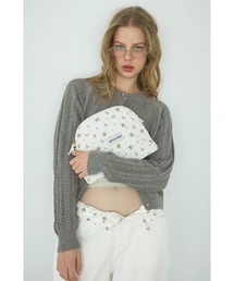 ALEXIA STAM | Floral Landscape Quilted Pouch /フローラル 台形キルティングポーチ(ポーチ)