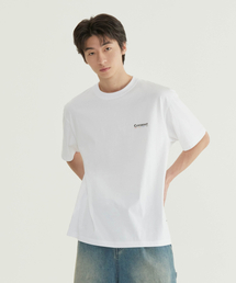 クールコットンフラッググラフィックTシャツホワイト