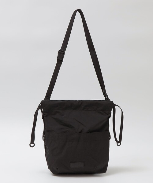 SHIPS（シップス）の「BAICYCLON by bagjack: DRAW STRING BAG（ショルダーバッグ・メンズ・ブラック・ONE SIZE）」の2枚目の写真
