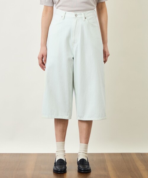 MACKINTOSH PHILOSOPHY(マッキントッシュ フィロソフィー)の「GREY LABEL デニムハーフパンツ(デニムパンツ・レディース・ダークネイビー/ブルー・1)」の7枚目の写真