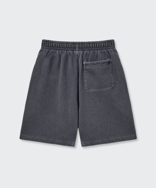 MUSINSA STANDARD KIDS（ムシンサスタンダードキッズ）の「ピグメントスウェットショーツ[チャコールグレー]（その他パンツ・レディース・その他・110/120/130/140/150/160）」の4枚目の写真