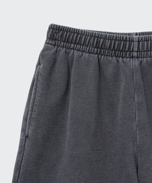 MUSINSA STANDARD KIDS（ムシンサスタンダードキッズ）の「ピグメントスウェットショーツ[チャコールグレー]（その他パンツ・レディース・その他・110/120/130/140/150/160）」の5枚目の写真