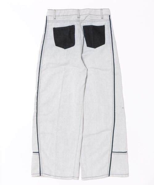 REBALANCE（リバランス）の「デザインワイドレッグデニムパンツ（デニムパンツ・レディース・A・X-LARGE/LARGE/MEDIUM）」の7枚目の写真