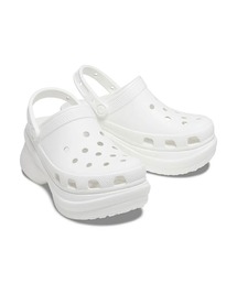 crocs（クロックス）の「クロックス【CROCS】- ベイ クロッグ サンダル ウィメンズ【WMNS CLASSIC BAE CLOG WHITE 206302-100】（サンダル）」