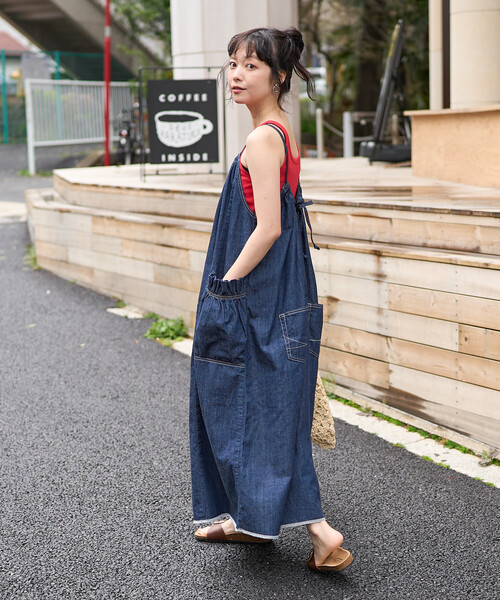 サムシング　ビタブリッド　30個 SOMETHING × FREAK'S STORE/サムシング 別注 LOOSE FRILL ONEPIECE