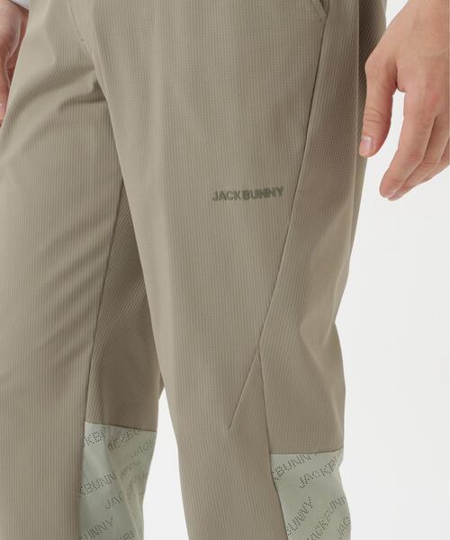 Jack Bunny!!(ジャックバニー)の「【Jack Bunny!!】Pe×パンチングNy切替ロングパンツ(その他パンツ・メンズ・カーキ/ブラック・MEDIUM/LARGE/X-LARGE)」の6枚目の写真