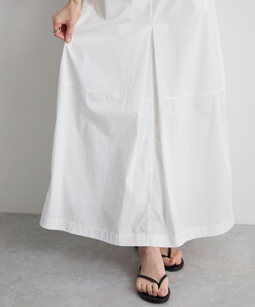 Futier land(フューティアランド)の「ノースリーブタックロングワンピース(ワンピース・レディース・ホワイト/ブラック・LARGE/MEDIUM)」の15枚目の写真