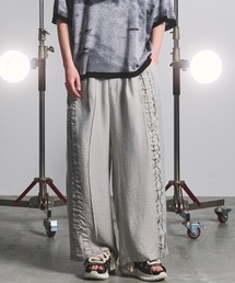 UNISEX》Frieren StripePrime-Wide Two-tuck Trousers/フリーレン