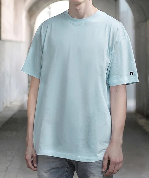 NEWTRAL PRODUCTS（ニュートラルプロダクツ）の「【NEWTRAL】 5.6oz EmblemT（Tシャツ/カットソー・メンズ・ブラック/ライトブルー/スモークピンク/ロイヤルブルー/グレー/ダークグリーン/ホワイト/ライトグレー/レッド/チャコール/ネイビー/ベージュ・S/M/L/LL）」の21枚目の写真