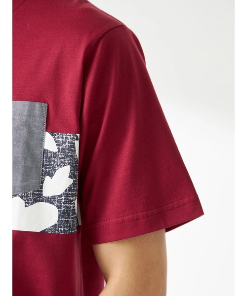 McGREGOR(マックレガー)の「切替プリントTシャツ(Tシャツ/カットソー・メンズ・ブラウン系その他2/ライトブルー/グレー・M/L/XL)」の7枚目の写真