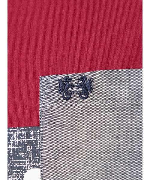 McGREGOR(マックレガー)の「切替プリントTシャツ(Tシャツ/カットソー・メンズ・ブラウン系その他2/ライトブルー/グレー・M/L/XL)」の10枚目の写真