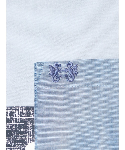 McGREGOR(マックレガー)の「切替プリントTシャツ(Tシャツ/カットソー・メンズ・ブラウン系その他2/ライトブルー/グレー・M/L/XL)」の12枚目の写真