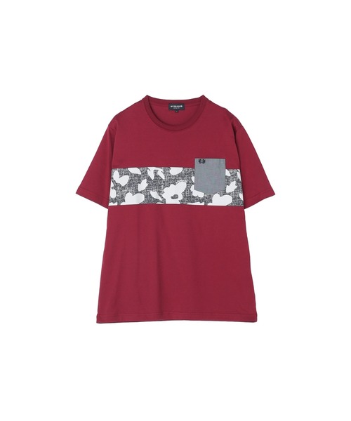 McGREGOR(マックレガー)の「切替プリントTシャツ(Tシャツ/カットソー・メンズ・ブラウン系その他2/ライトブルー/グレー・M/L/XL)」の13枚目の写真