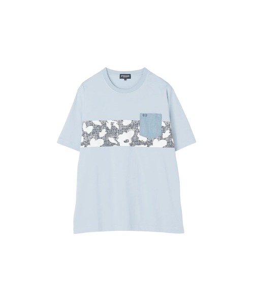 McGREGOR(マックレガー)の「切替プリントTシャツ(Tシャツ/カットソー・メンズ・ブラウン系その他2/ライトブルー/グレー・M/L/XL)」の15枚目の写真