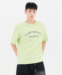 共用レタリング半袖Tシャツ-FBZU5802C0Y