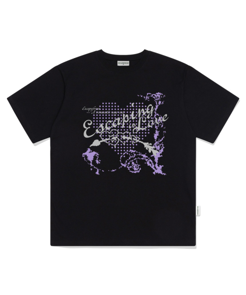 ESCAPEFROM（エスケープフロム）の「イースケイピングインラブプリントオーバーサイズ半袖Tシャツブラウン（Tシャツ/カットソー・レディース・その他・SMALL/MEDIUM/LARGE）」の5枚目の写真
