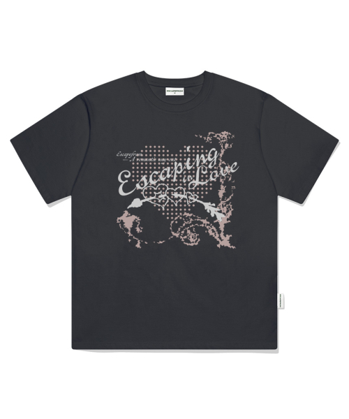 ESCAPEFROM（エスケープフロム）の「イースケイピングインラブプリントオーバーサイズ半袖Tシャツブラウン（Tシャツ/カットソー・レディース・その他・SMALL/MEDIUM/LARGE）」の6枚目の写真