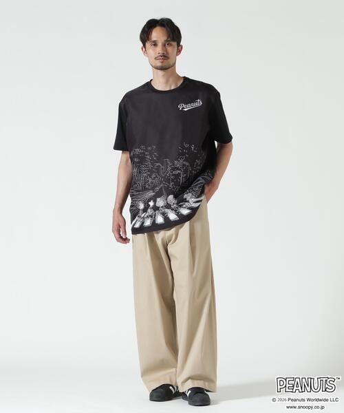 TRIPPY ART(トリッピーアート)の「TRIPPY ART(トリッピーアート)SNOOPY ABBEY ROAD 3D TEE(Tシャツ/カットソー・メンズ・ホワイト/ブラック・L/M/S)」の9枚目の写真