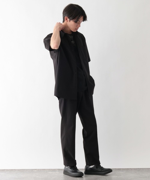 GLOBAL WORK(グローバルワーク)の「クリーンサッカー/シャツ/5分袖/638142(シャツ/ブラウス・メンズ・ダークグレー/ネイビー/ライトグリーン/グリーン系その他6/ブラウン/ライトグレー/ライトブルー/ブラック/ダークブラウン・MEDIUM/X-LARGE/SMALL/LARGE)」の10枚目の写真