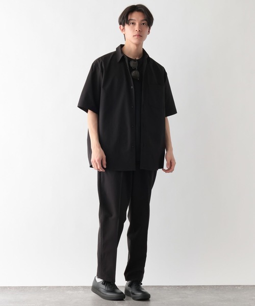GLOBAL WORK(グローバルワーク)の「クリーンサッカー/シャツ/5分袖/638142(シャツ/ブラウス・メンズ・ダークグレー/ネイビー/ライトグリーン/グリーン系その他6/ブラウン/ライトグレー/ライトブルー/ブラック/ダークブラウン・MEDIUM/X-LARGE/SMALL/LARGE)」の11枚目の写真