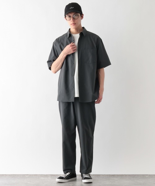 GLOBAL WORK(グローバルワーク)の「クリーンサッカー/シャツ/5分袖/638142(シャツ/ブラウス・メンズ・ダークグレー/ネイビー/ライトグリーン/グリーン系その他6/ブラウン/ライトグレー/ライトブルー/ブラック/ダークブラウン・MEDIUM/X-LARGE/SMALL/LARGE)」の14枚目の写真