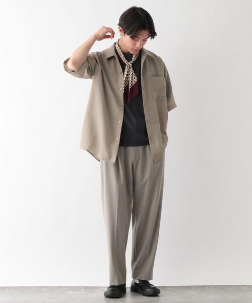 GLOBAL WORK(グローバルワーク)の「クリーンサッカー/シャツ/5分袖/638142(シャツ/ブラウス・メンズ・ダークグレー/ネイビー/ライトグリーン/グリーン系その他6/ブラウン/ライトグレー/ライトブルー/ブラック/ダークブラウン・MEDIUM/X-LARGE/SMALL/LARGE)」の18枚目の写真