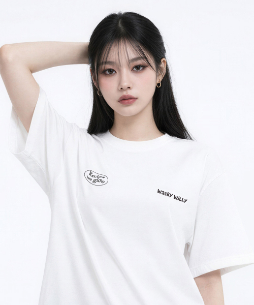 RECLOW(リクロー)の「RC ワキウィリー コラボ 半袖Tシャツ WHITE(Tシャツ/カットソー・レディース・その他・MEDIUM/X-LARGE)」の2枚目の写真