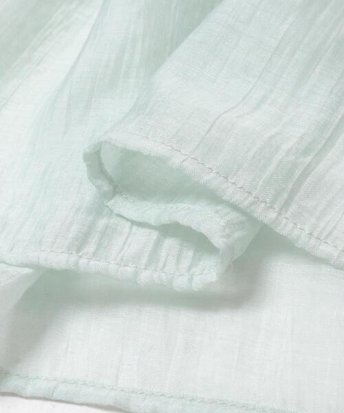 URBAN RESEARCH DOORS（アーバンリサーチドアーズ）の「Soft Crinkle Blouse（シャツ/ブラウス・レディース・ミント/グレー・FREE）」の13枚目の写真