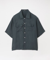 キュプラフィブリルハーフスリーブCPOシャツ