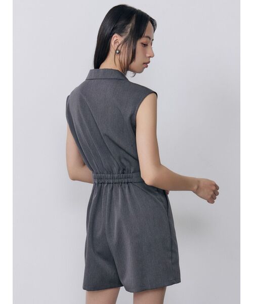 MURUA(ムルーア)の「マルチウェイローリングロンパース 夏服(つなぎ/オールインワン・レディース・ベージュ/グレー・2/1)」の21枚目の写真