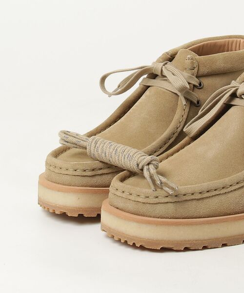 Clarks(クラークス)の「CLARKS Wallabee Scout クラークス ワラビー スカウト ブーツ(ブーツ・レディース・ブラウン/ベージュ・5.5/6/6.5/5)」の16枚目の写真