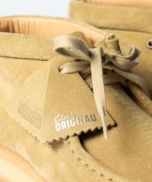 Clarks(クラークス)の「CLARKS Wallabee Scout クラークス ワラビー スカウト ブーツ(ブーツ・レディース・ブラウン/ベージュ・5.5/6/6.5/5)」の5枚目の写真