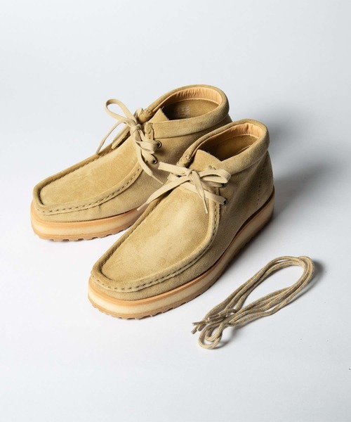 Clarks(クラークス)の「CLARKS Wallabee Scout クラークス ワラビー スカウト ブーツ(ブーツ・レディース・ブラウン/ベージュ・5.5/6/6.5/5)」の9枚目の写真