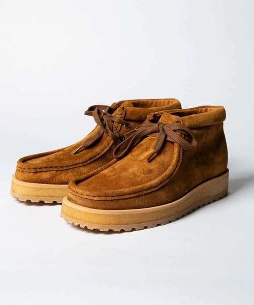 Clarks(クラークス)の「CLARKS Wallabee Scout クラークス ワラビー スカウト ブーツ(ブーツ・レディース・ブラウン/ベージュ・5.5/6/6.5/5)」の12枚目の写真