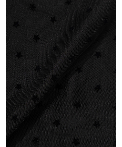 UGLY SHADOW(アグリーシャドウ)の「MESH STAR RUFFLE MINI SKIRT(BLACK)(スカート・レディース・その他・SMALL/MEDIUM)」の7枚目の写真