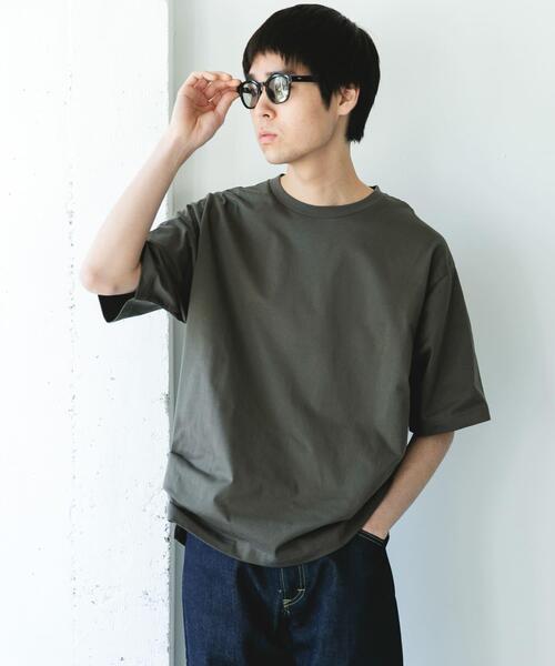 URBAN RESEARCH DOORS(アーバンリサーチドアーズ)の「『吸水速乾』DRYFAB SHORT-SLEEVE T-SHIRTS(Tシャツ/カットソー・メンズ・ホワイト/グレー/ブラック・LARGE/X-LARGE/MEDIUM)」の1枚目の写真