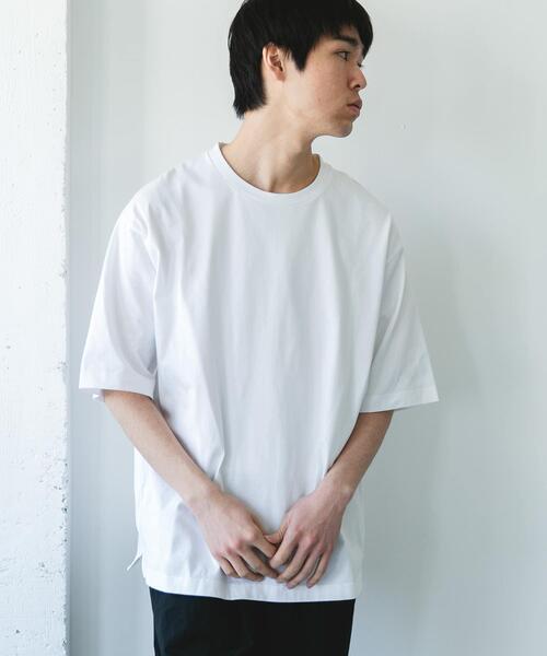 URBAN RESEARCH DOORS(アーバンリサーチドアーズ)の「『吸水速乾』DRYFAB SHORT-SLEEVE T-SHIRTS(Tシャツ/カットソー・メンズ・ホワイト/グレー/ブラック・LARGE/X-LARGE/MEDIUM)」の2枚目の写真