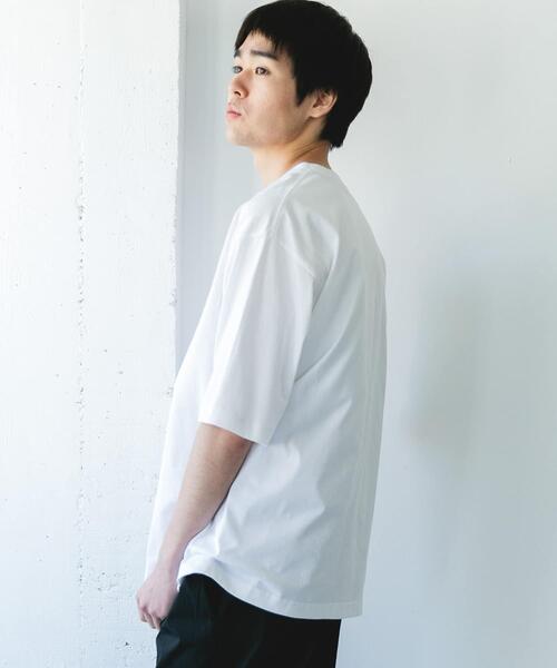 URBAN RESEARCH DOORS(アーバンリサーチドアーズ)の「『吸水速乾』DRYFAB SHORT-SLEEVE T-SHIRTS(Tシャツ/カットソー・メンズ・ホワイト/グレー/ブラック・LARGE/X-LARGE/MEDIUM)」の6枚目の写真