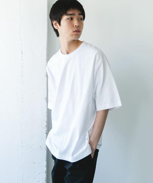 URBAN RESEARCH DOORS(アーバンリサーチドアーズ)の「『吸水速乾』DRYFAB SHORT-SLEEVE T-SHIRTS(Tシャツ/カットソー・メンズ・ホワイト/グレー/ブラック・LARGE/X-LARGE/MEDIUM)」の7枚目の写真