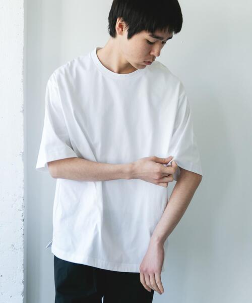 URBAN RESEARCH DOORS(アーバンリサーチドアーズ)の「『吸水速乾』DRYFAB SHORT-SLEEVE T-SHIRTS(Tシャツ/カットソー・メンズ・ホワイト/グレー/ブラック・LARGE/X-LARGE/MEDIUM)」の8枚目の写真