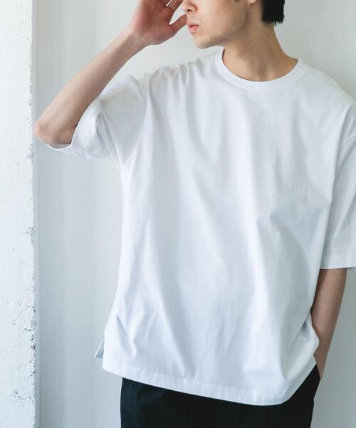 URBAN RESEARCH DOORS(アーバンリサーチドアーズ)の「『吸水速乾』DRYFAB SHORT-SLEEVE T-SHIRTS(Tシャツ/カットソー・メンズ・ホワイト/グレー/ブラック・LARGE/X-LARGE/MEDIUM)」の9枚目の写真