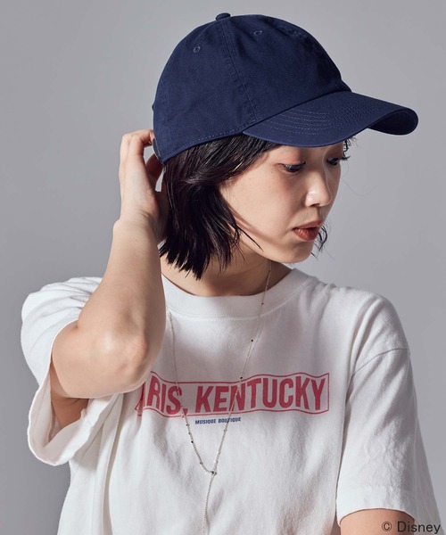 GOOD ROCK SPEED（グッドロックスピード）の「Ｍｉｃｋｅｙ刺繍ＣＡＰ（キャップ・レディース・ブラウン/ネイビー・FREE）」の8枚目の写真