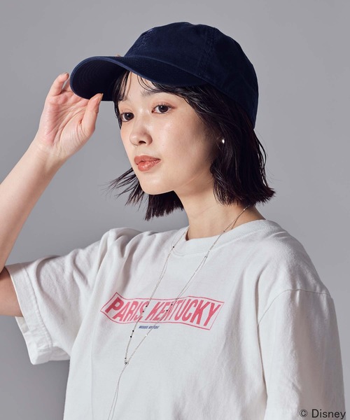 GOOD ROCK SPEED（グッドロックスピード）の「Ｍｉｃｋｅｙ刺繍ＣＡＰ（キャップ・レディース・ブラウン/ネイビー・FREE）」の9枚目の写真